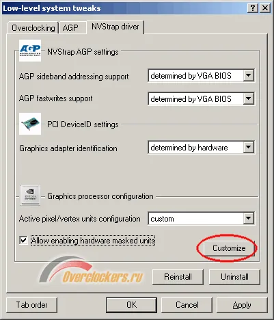 Illustrated Guide to feloldásához szállítószalagok a kártyákat NVIDIA GeForce 6800