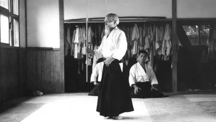 Aikido arta - istorie, filozofie, direcția, tehnologie, arme în Aikido