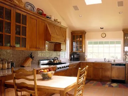 кухненски интериор в дървена къща (57 снимки) видео инструкции за регистрация на дизайн на дома, ваканция