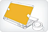 Hogyan ragasztó vinil matrica a laptop