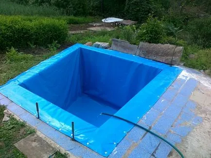 Cum sa faci piscina improvizată cu mâinile cum să facă cea mai - piscina cu mâinile lor