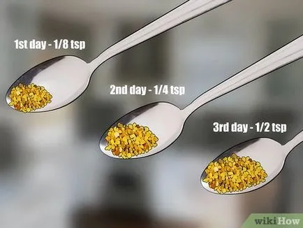 Как за лечение на алергии, използвайки пчелен прашец