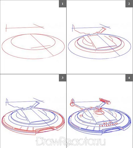 Как да се направи космически кораб етапи