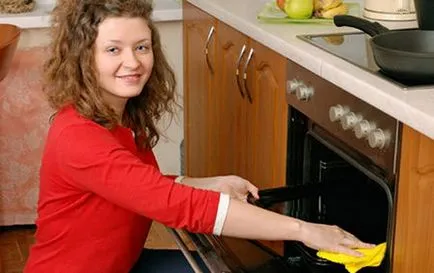 Cum se spală suprafața sticlei cuptorului și cuptorul de grăsime și de funingine de curățare de uz casnic și produse populare