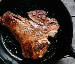 Как да се готви една пържола tibon - Академия т-кост