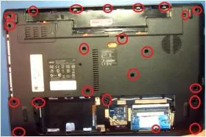 Cum să demontați laptop Acer Aspire 5755 - instrucțiuni detaliate