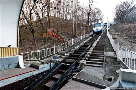 Cum funicular Kiev - o sursă de bună dispoziție