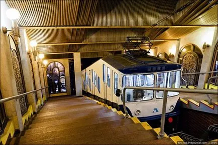 Cum funicular Kiev - o sursă de bună dispoziție