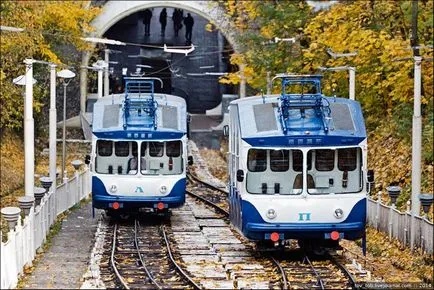 Cum funicular Kiev - o sursă de bună dispoziție