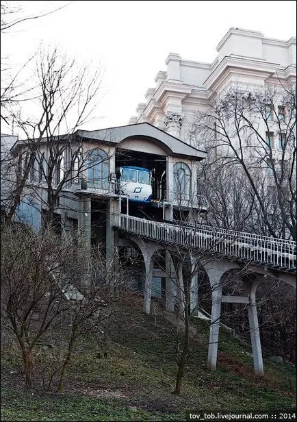 Cum funicular Kiev - o sursă de bună dispoziție