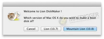 Как да създадете стартиращ DVD или USB-диск с OS X планински лъв с едно кликване - новини от света на ябълка
