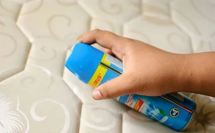 Как да премахнете плесен петна по тъканта на мебели