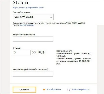 Как да се хвърлят пари в интернет през Steam