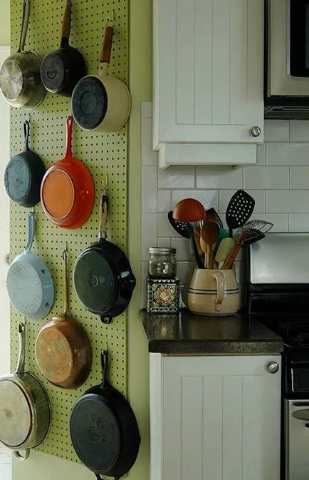 Cum se păstrează de bucătărie în bucătărie, în stilul de decizie - DIY