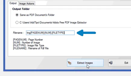 Извличане на изображения от PDF