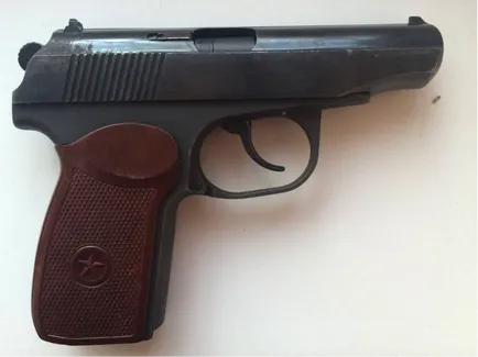 Iz-79-9T Makarych - травматичен пистолет, спецификации, ревюта, демонтаж и травма