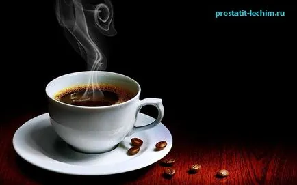 Кафе с простатит - ползи и вреди
