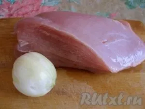 Пиле на фурна с доматен сос - подготовка стъпка по стъпка със снимки