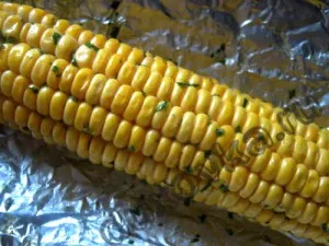 Kukorica a kemencében - egy recept lépésről lépésre fotók