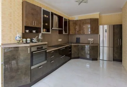 Bucătărie unghiulare moderne (41 poze) designul lor propriile mâini, ghid, fotografii și tutoriale video