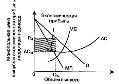 Maximizarea profitului de monopol - sistemul de relații economice apărute între stat,