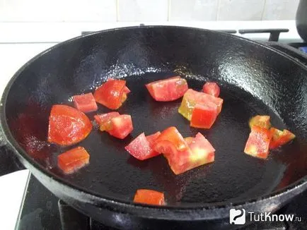 Paste cu reteta de tomate pas