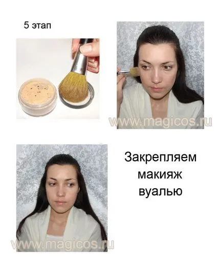 Ásványi make-up lépésről lépésre - mágikus kozmetikumok