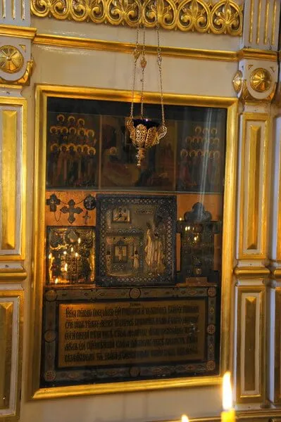Moaștele Sfântului Spiridon din Moscova, București, România