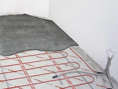 Монтаж на електрическо подово отопление под плочките с ръцете си