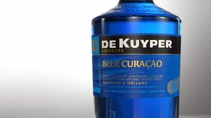 Alcology kék likőr Blue Curacao