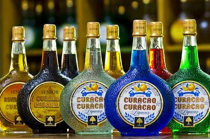 Alcology kék likőr Blue Curacao