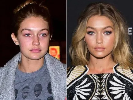 Nem a gyenge szívű stars without makeup, tinta