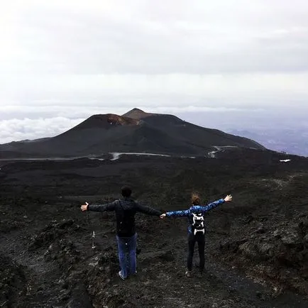 Etna egyedül, autó nélkül, az árak, a blog egy utazó