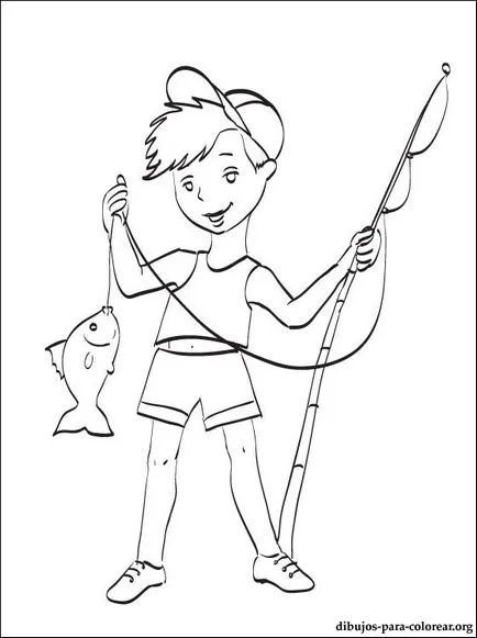 Tragerea la sorți a pescarul cu o tijă de pescuit, cum să atragă un creion etape momeală