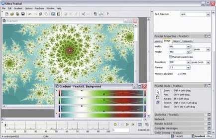 A döntések felülvizsgálata generálni képek alapján fraktálok és attraktorok Computerpress