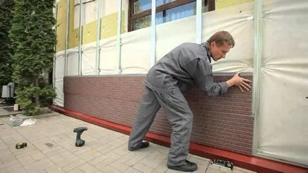 Okolookonnaya dimensiuni Siding scândură și instrucțiuni de instalare