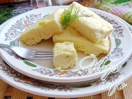 Rántotta tejet egy serpenyőben recept egy fotó