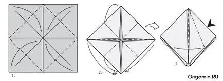 origami meduze