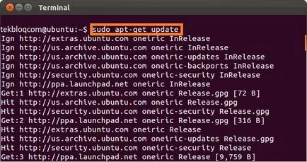 Основни команди Ubuntu терминал