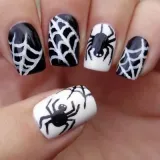 Spider върху ноктите (снимка идеи за дизайн)