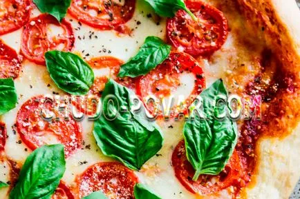 Pizza Margherita - стъпка по стъпка рецепта със снимки, прекрасен готвач