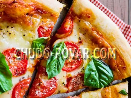 Pizza Margherita - стъпка по стъпка рецепта със снимки, прекрасен готвач