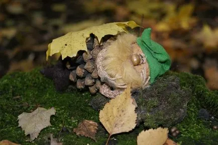 Crafts természetes anyagokból saját kezűleg az eredeti festmények és készítmények, falfestmények gyerekeknek