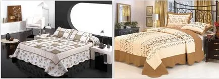 Ágytakaró - dekoráció minden olyan helyiség, hogyan kell kiválasztani a fátyol