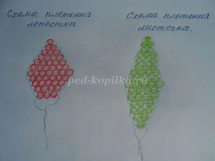 Свещник от бисери собствените си ръце