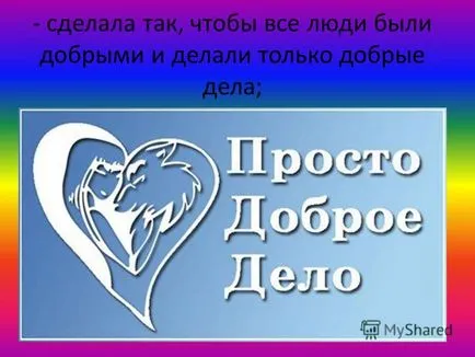 Представяне на това, което е добро! Студентът 6 - а - клас Oreshko Дария