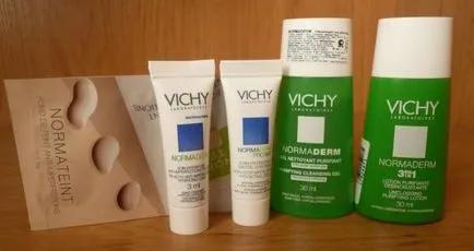 Promo set normaderm vichy pentru comentarii uleioase ale pielii