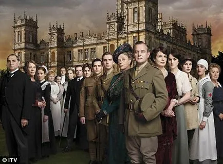 momente de filmare a seriei de lucru - Downton Abbey, blogger olessia7 on-line 07 februarie 2012,