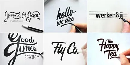 Dezvoltarea fonturi (fonturi pentru logo-uri), design de brand