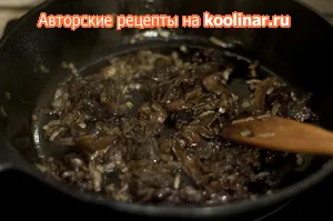 Hal burgonyával és gombával belorusz recept fotókkal